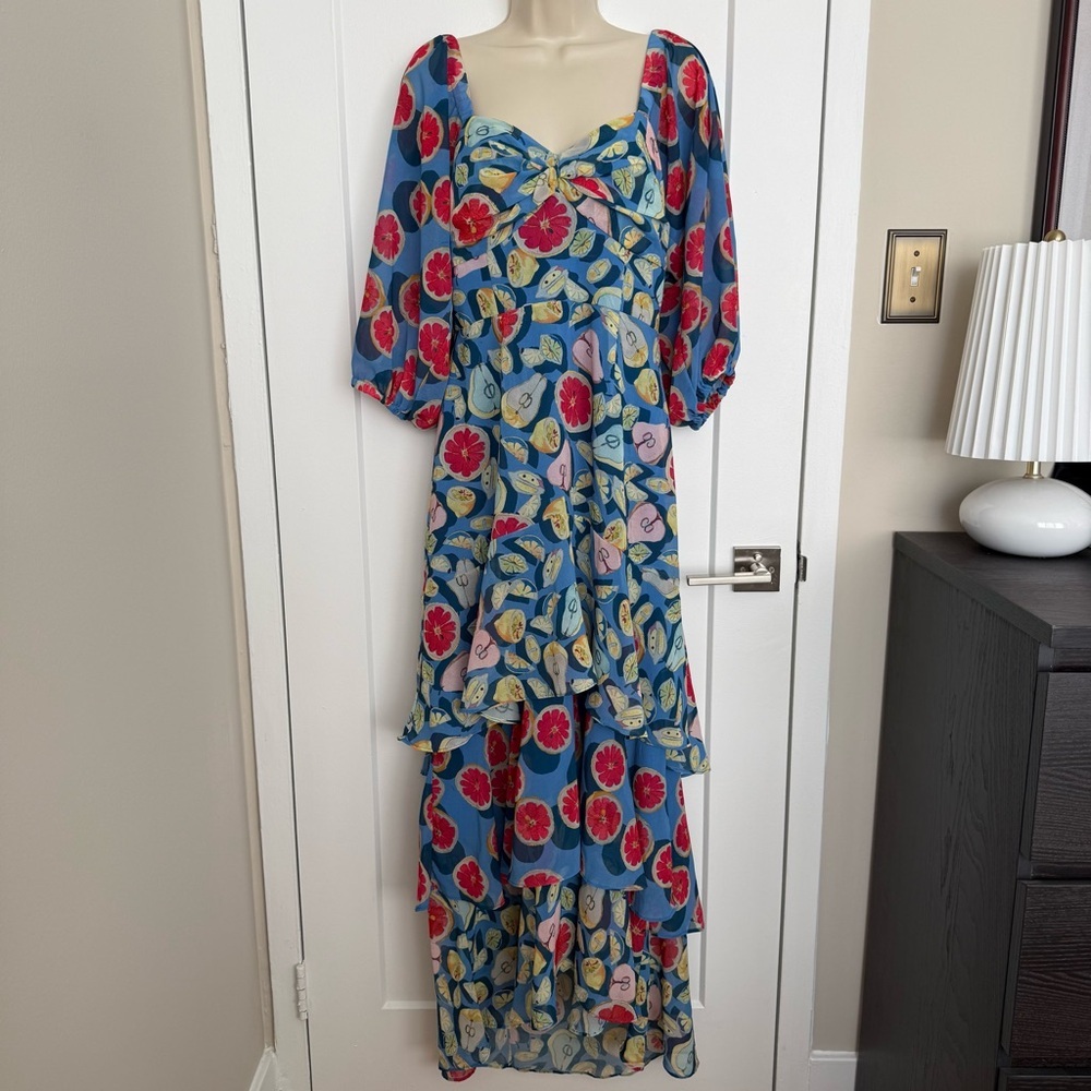 Hutch x Modcloth - Amorous Ambrosia Tiered Maxi Dress - Picture 3 of 16
